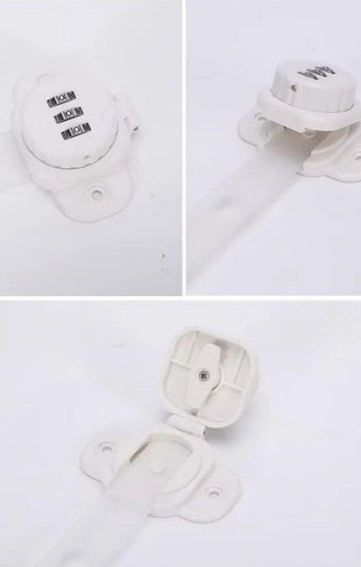 Şifreli Çok Amaçlı Esnek Dolap ve Çekmece Kilidi