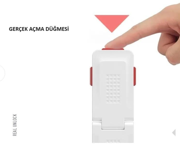 Play Safe Diamond Extra Dayanaklı Sağ Açılı Dolap Kilidi