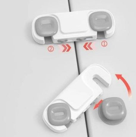 Çift Yönlü Çift Kapaklı Dolap Kilidi